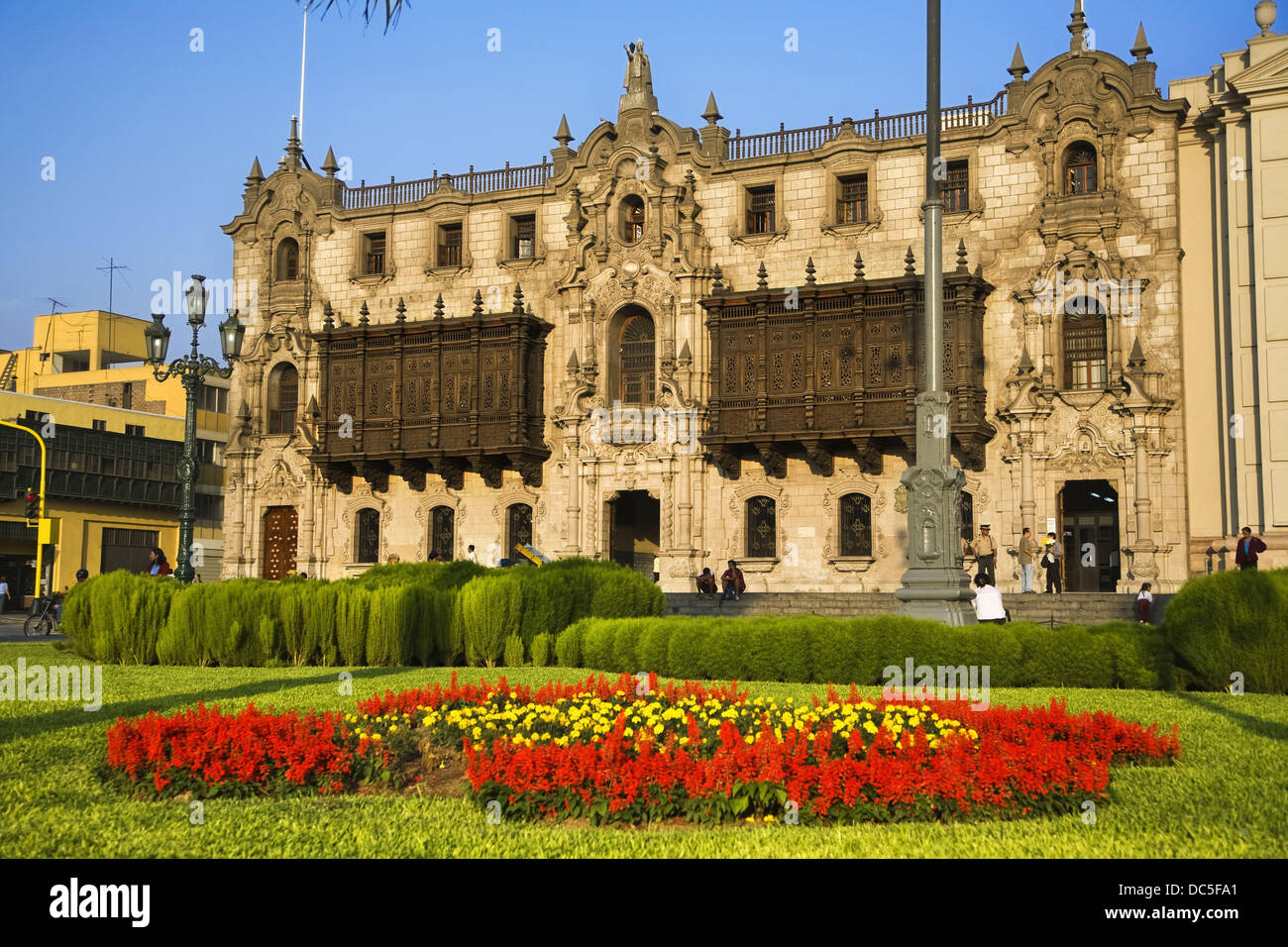 Archbishop balcony hi-res stock photography and images - Alamy