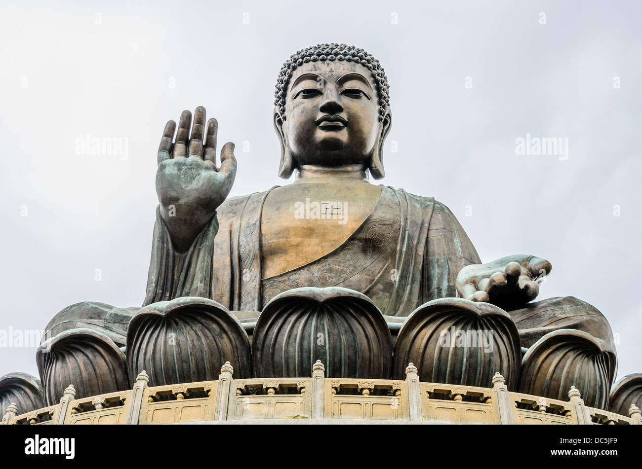 Tian Tan Buddha, also known as the Big Buddha, is a large bronze statue