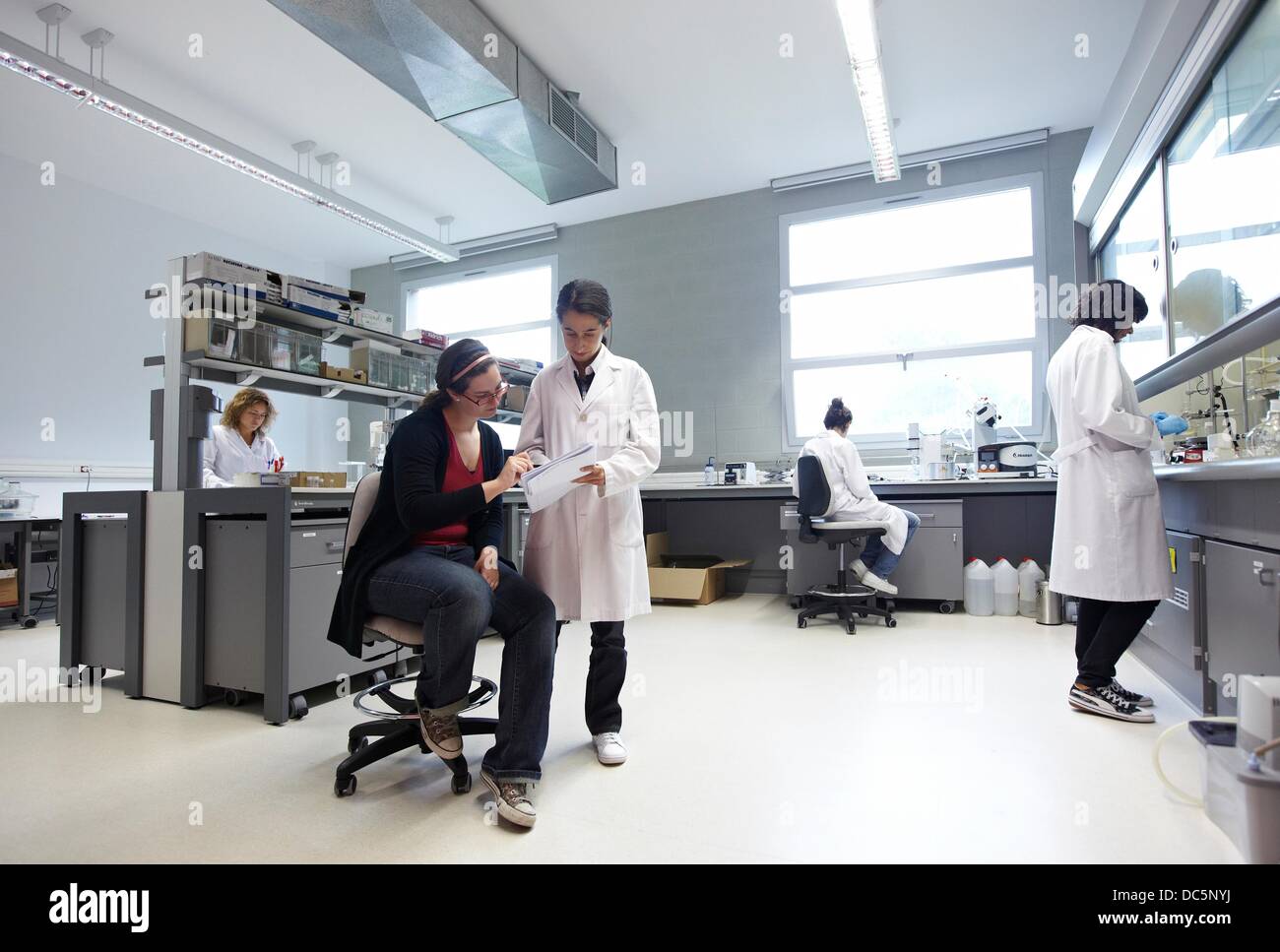 Sample preparation laboratory, Materials Physics Center is a joint