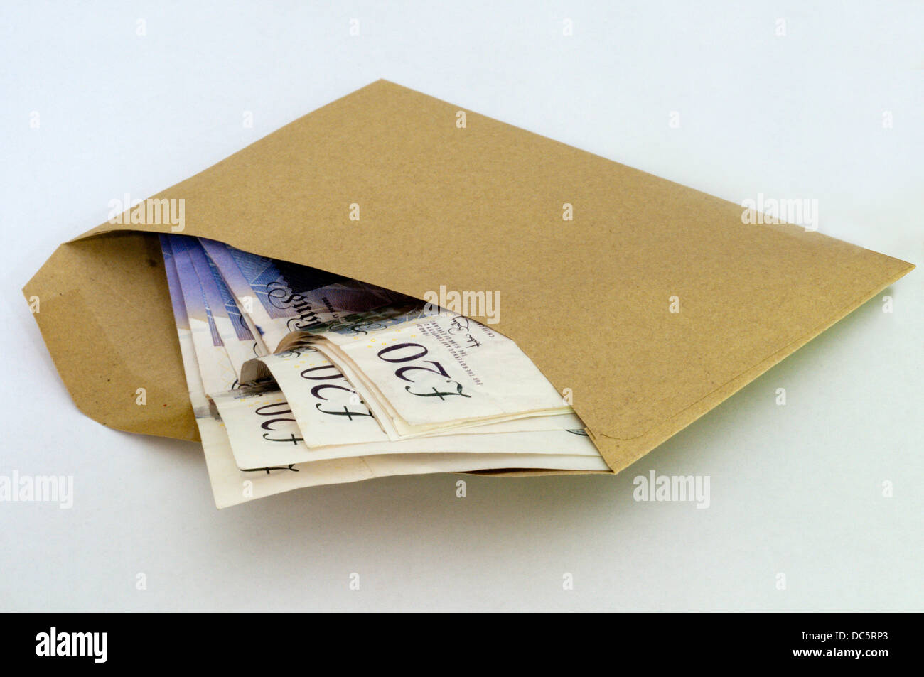 Brown envelope and money hires stock photography and images Alamy
