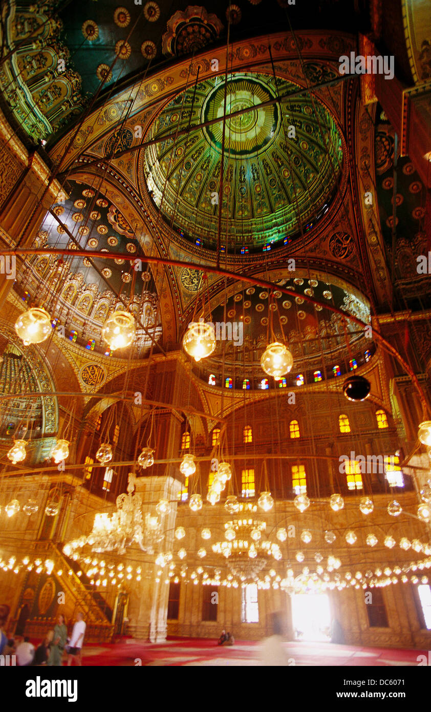 Muhammed Ali Mosque. Cairo. Egypt Stock Photo