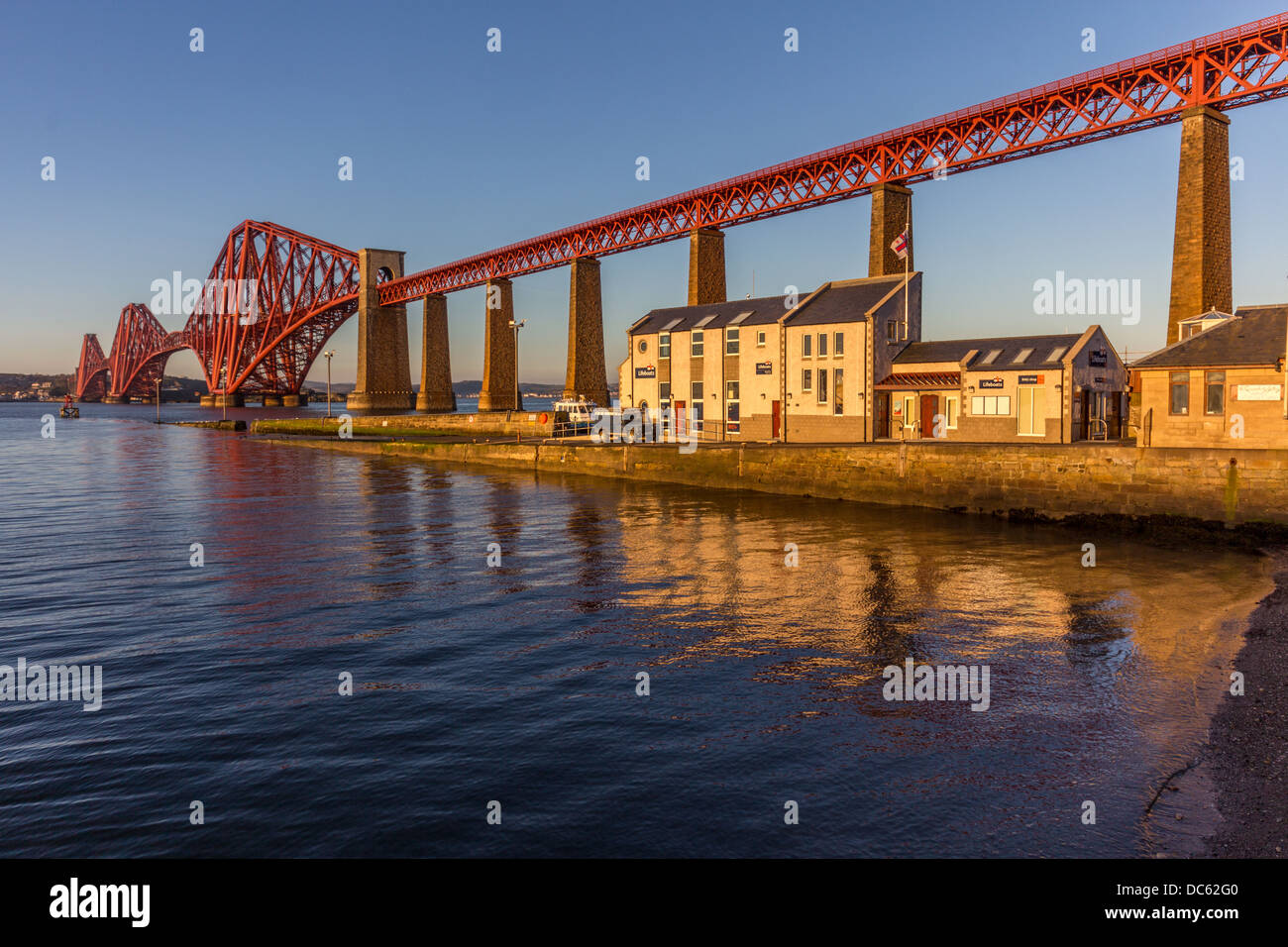 Forth Bridge Scotland Stock Photo