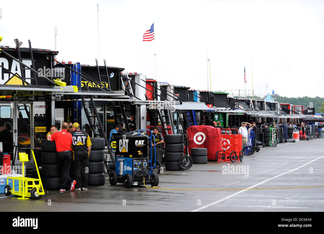 Watkins Glen New York Usa 9th Aug 2013 August 9 2013 Nascar