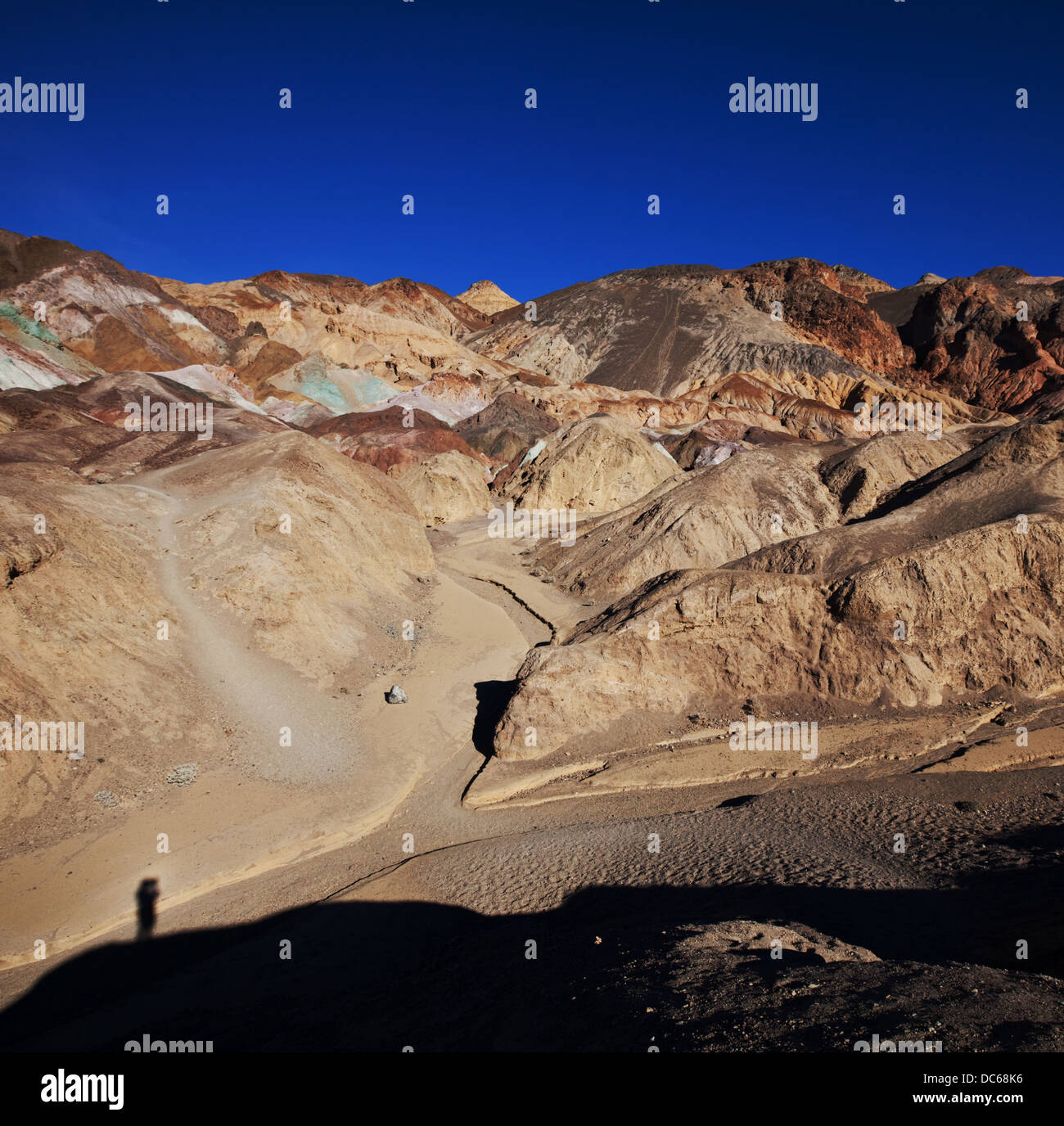 Death valley badlands person hi-res stock photography and images - Alamy