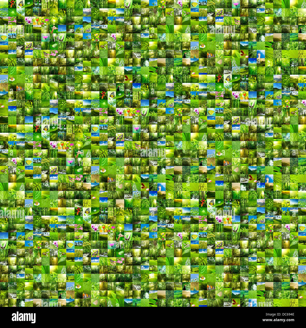 Abstract landscape background mosaic hi-res stock photography and ...