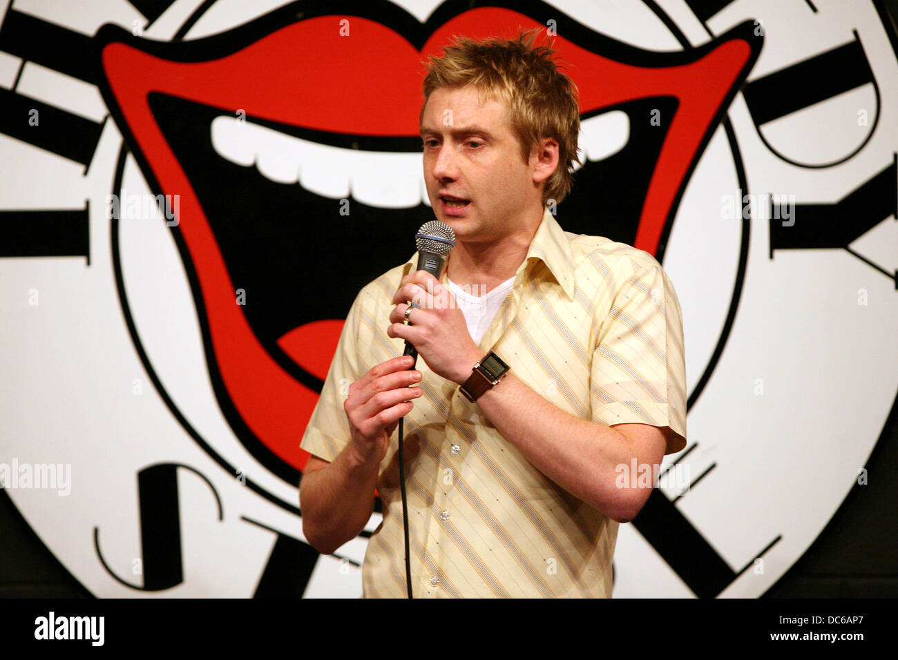 City Life Comedian of the Year Awards at the Comedy Store, Deansagate Locks. Gareth Irwin. Picture: Chris Bull Stock Photo