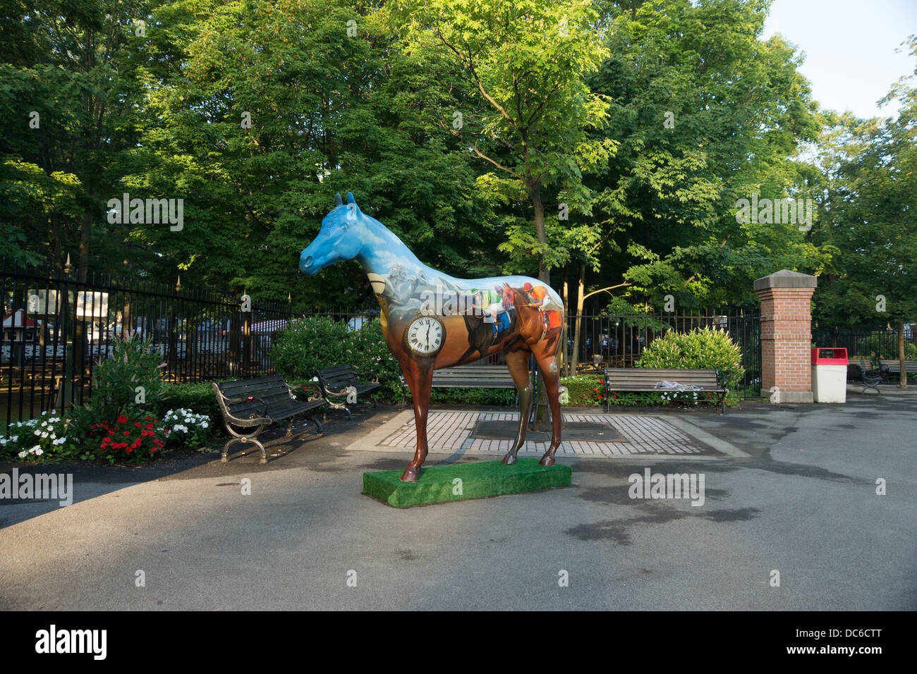 August 2, 2013. Saratoga Raceway is the oldest racetrack in the US, and