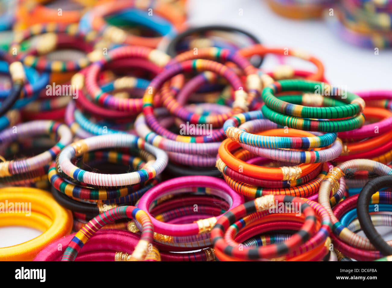 Colorful bangles closeup hires stock photography and images Alamy