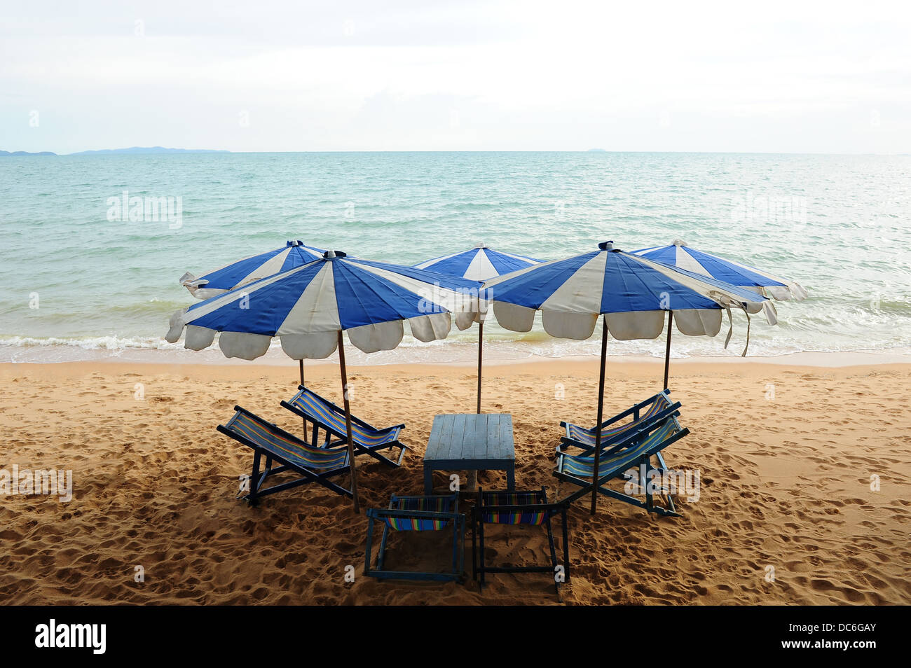 Pattaya Beach in Thailand Stock Photo