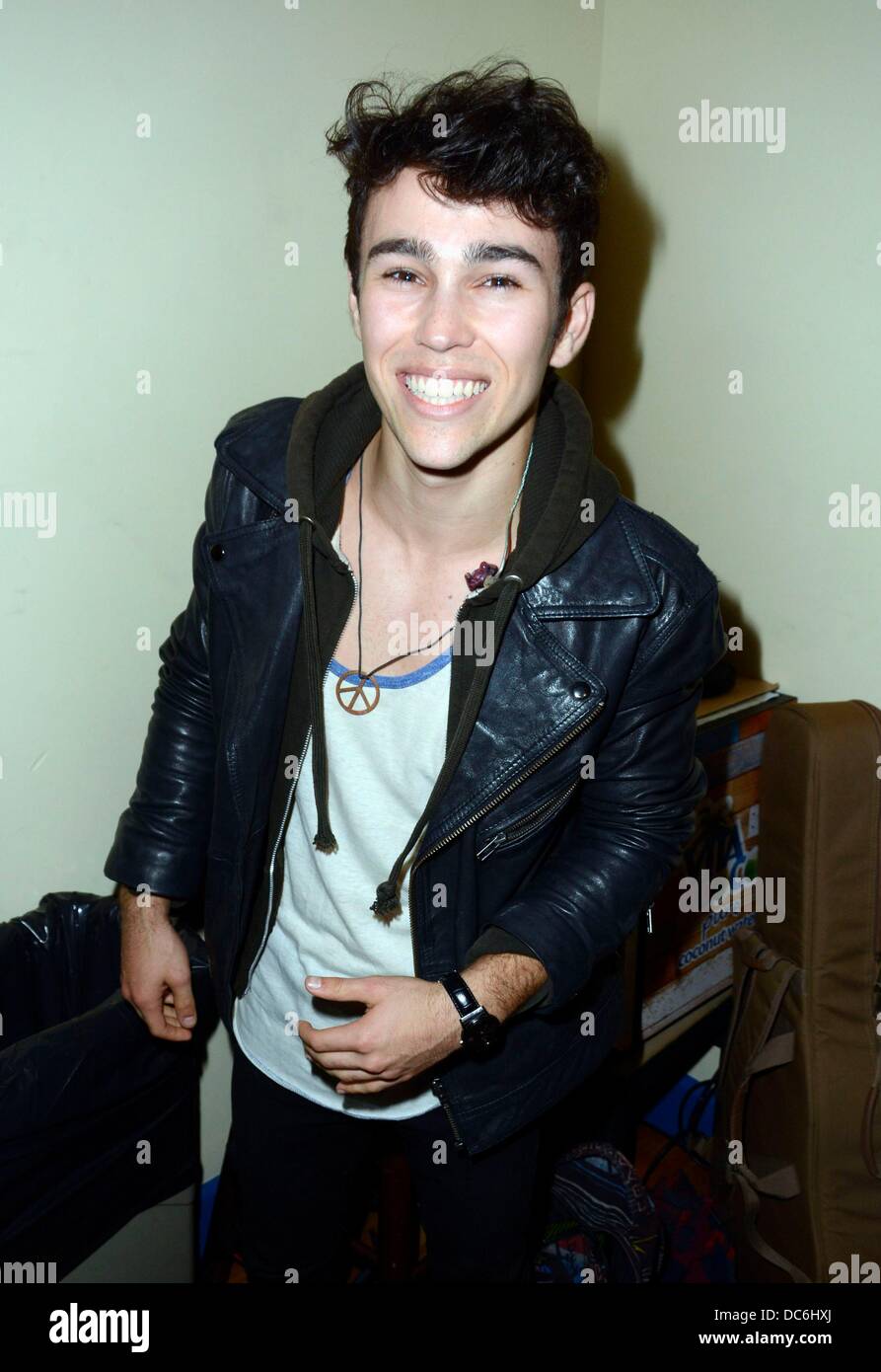 New York, NY. 9th Aug, 2013. Max Schneider inside for Max Schneider in