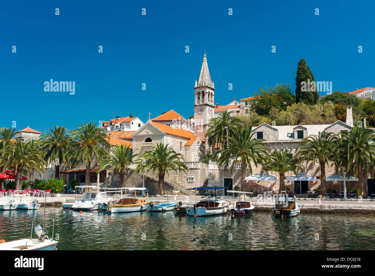 Splitska village on Brač island, Croatia Stock Photo - Alamy