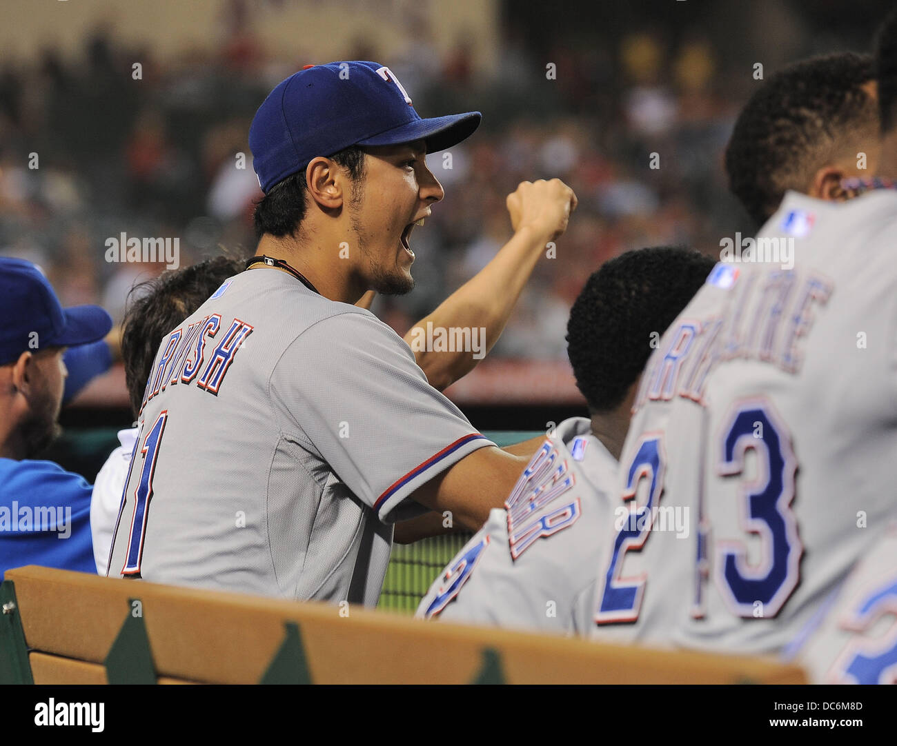 Yu Darvish (Rangers), AUGUST 6, 2013 - MLB : Yu Darvish of the Texas ...