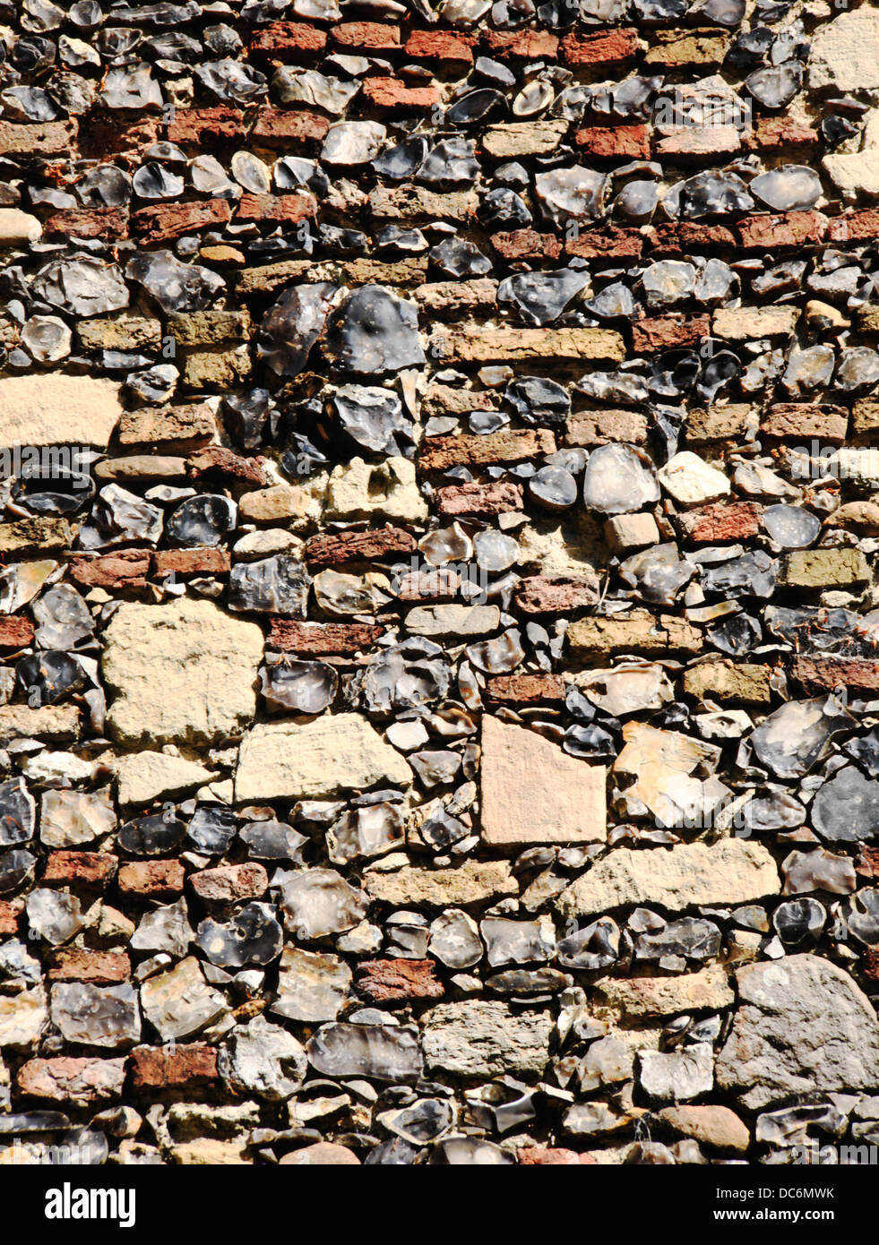 An example of the materials used in the construction of the church