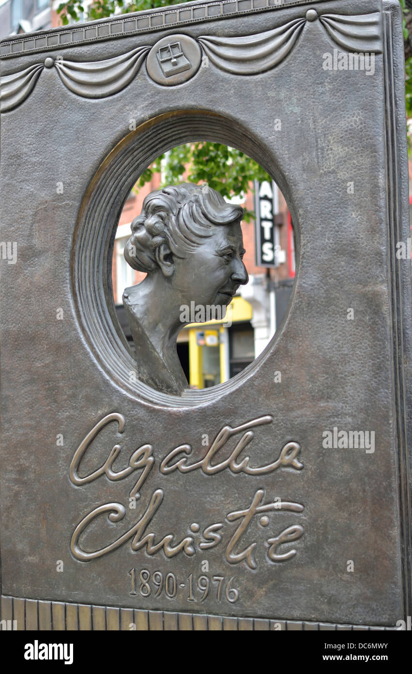 Agatha christie statue london hires stock photography and images Alamy