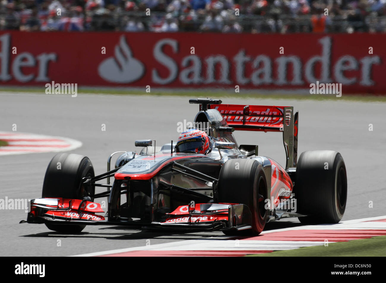 Jenson Button, McLaren Mercedes at the 2013 F1 British Grand Prix
