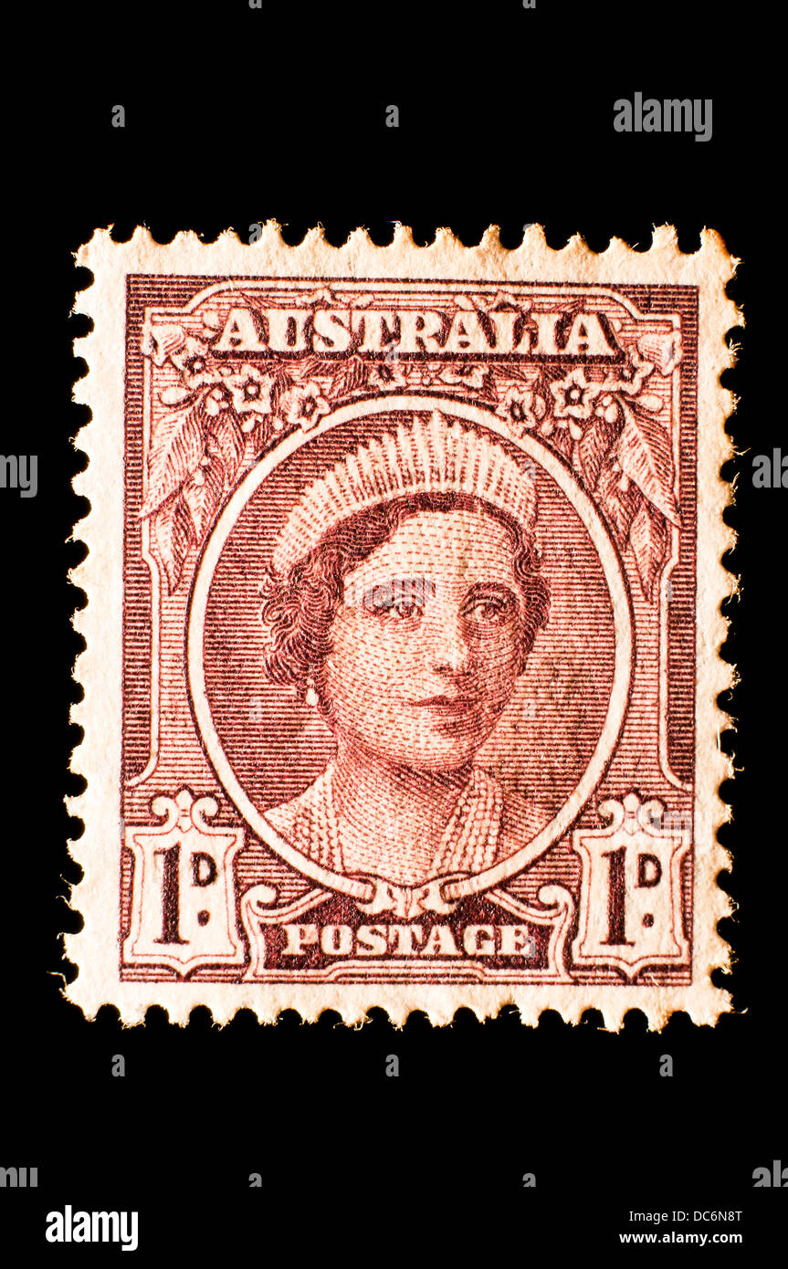 Australia postage stamp Stock Photo