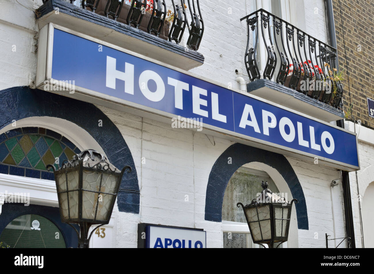 Hotel Apollo in King's Cross, London, UK Stock Photo - Alamy