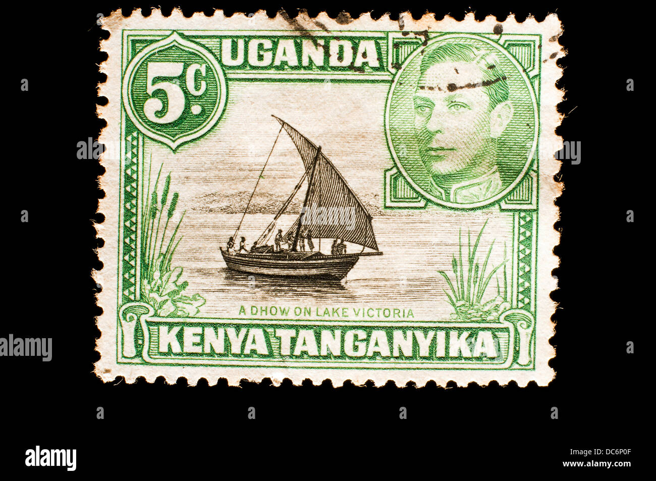 Kenya Uganda Tanganyika postage stamp Stock Photo Alamy