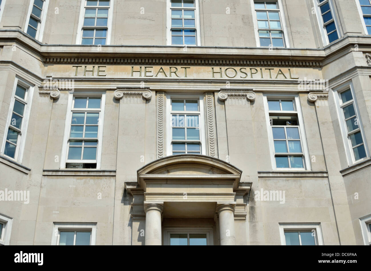 The Heart Hospital In Westmoreland Street Marylebone London Uk Stock Photo Alamy