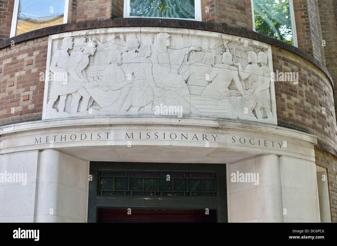 The Methodist Missionary Society in Marylebone Road, Marylebone, London, UK. Stock Photo