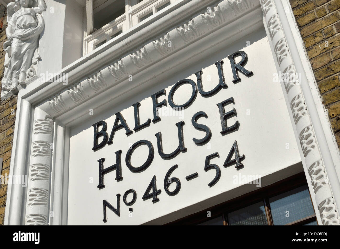 Balfour House in Great Titchfield Street, London, UK Stock Photo Alamy