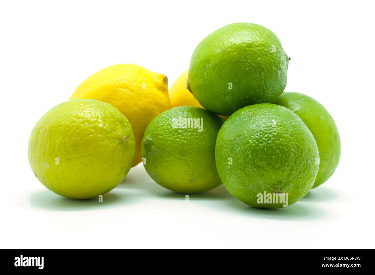 Lime and lemon Stock Photo Alamy
