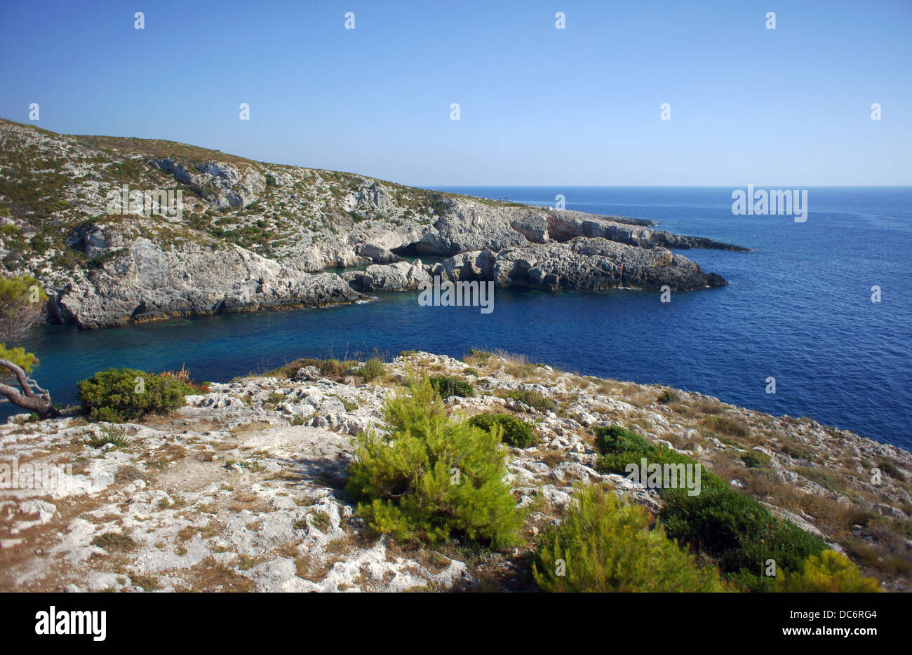 Rocks coast zakynthos island hi-res stock photography and images - Alamy