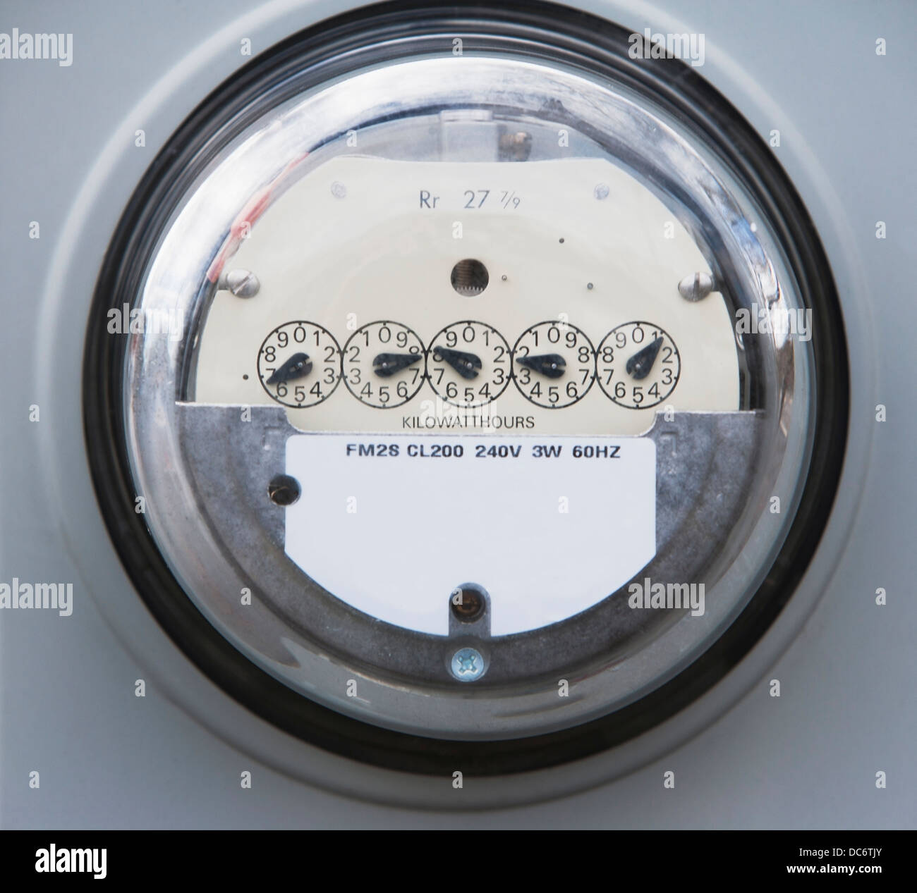 USA, New York State, New York City, Electric meter Stock Photo Alamy