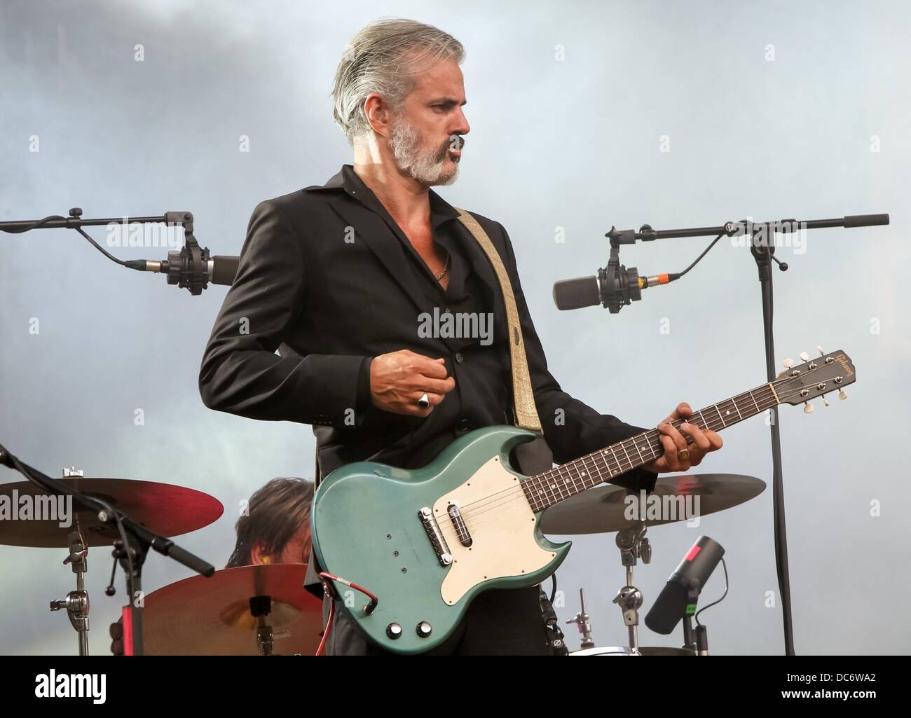 Puettlingen, Germany. 09th Aug, 2013. Singer And Guitarist Of The 