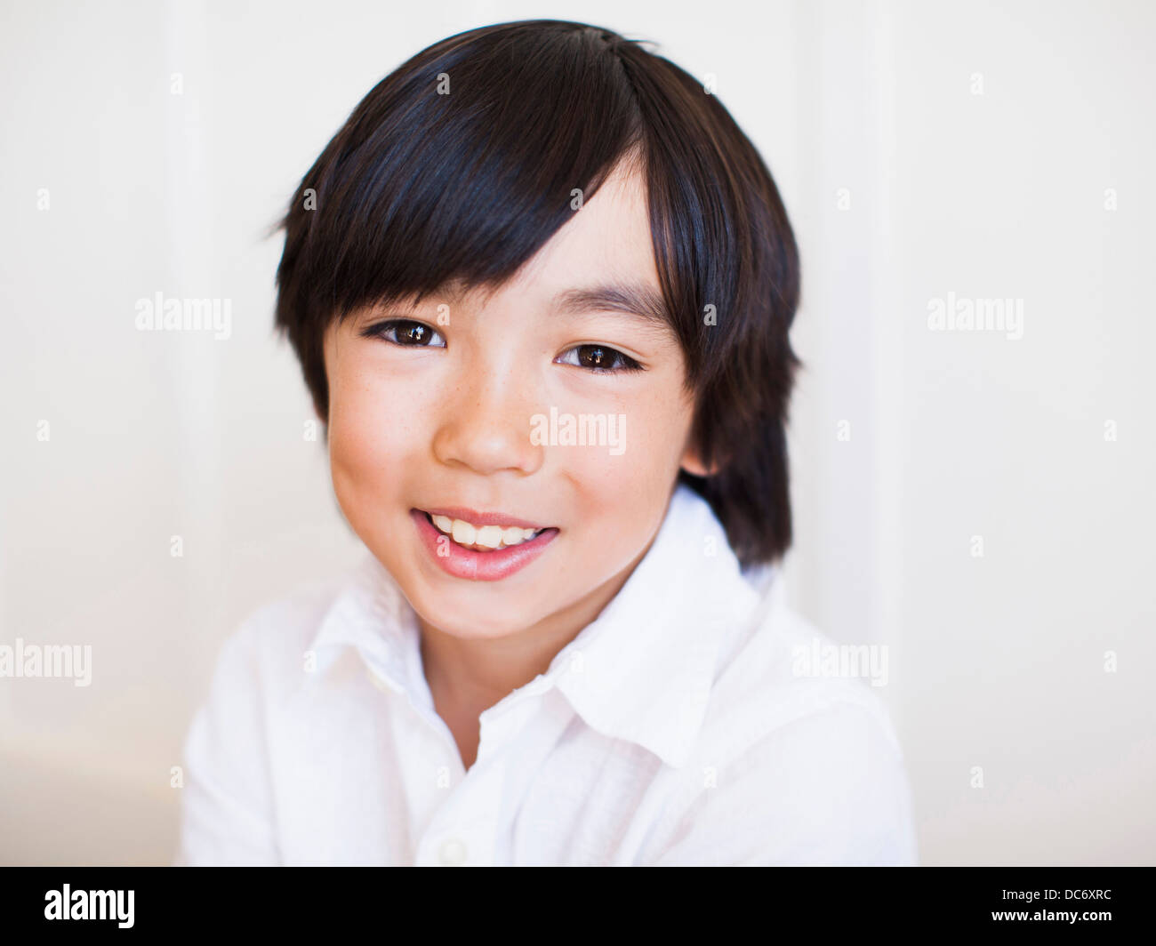 Portrait innocent asian boy hi-res stock photography and images - Alamy