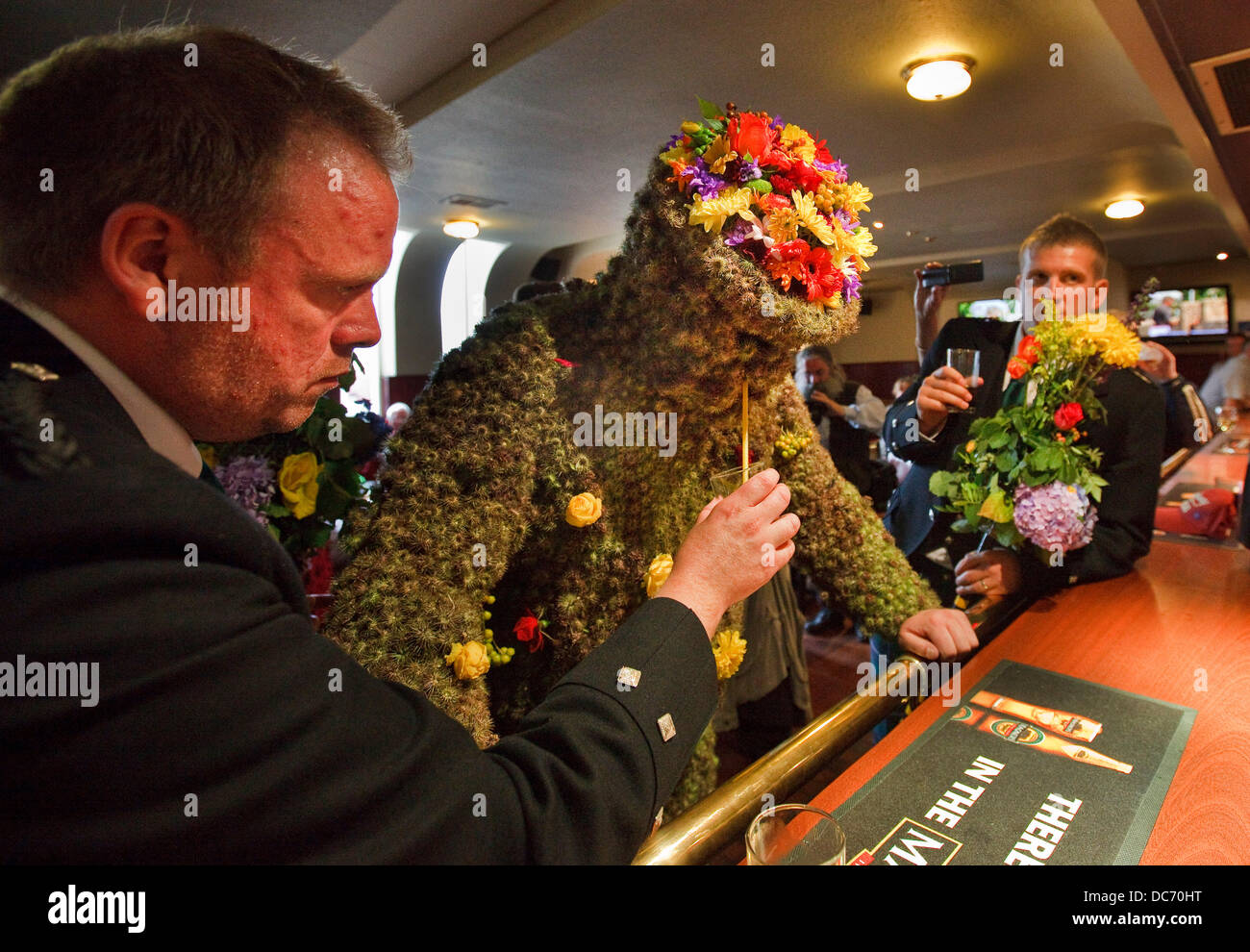 Burryman queensferry hi-res stock photography and images - Alamy