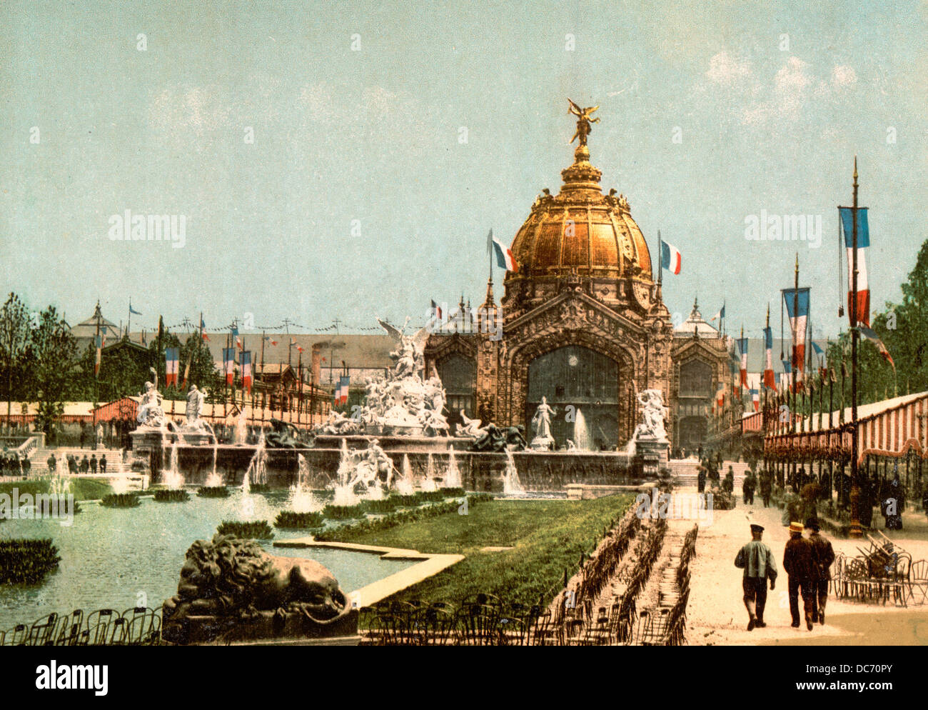 Exposition Universal, 1900, Paris, France Stock Photo