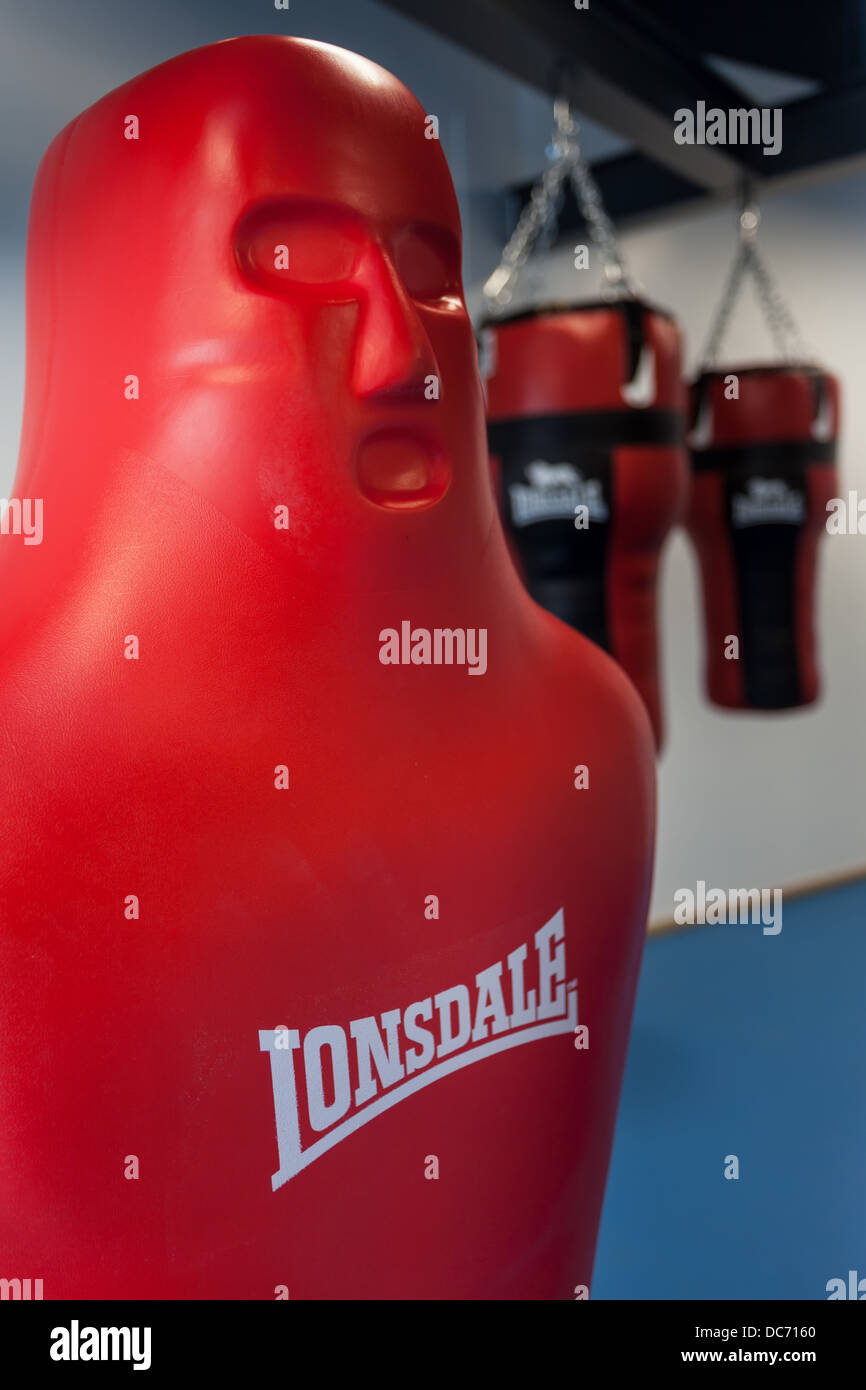 Boxing gym equipment Stock Photo Alamy