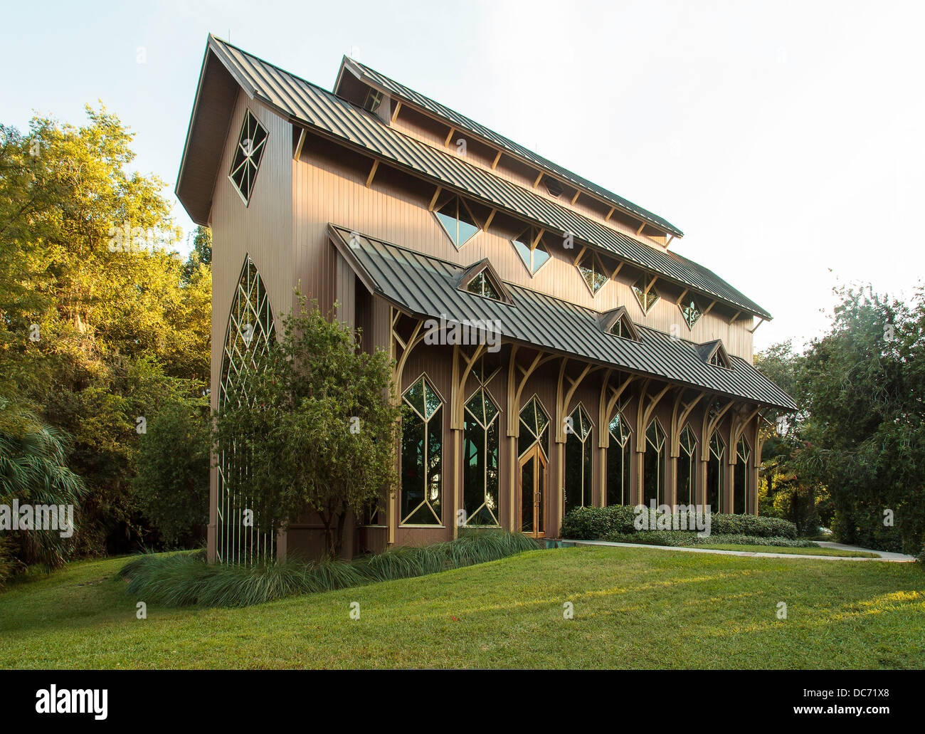 Exterior UF University of Florida Baughman Center Chapel Pavilion at