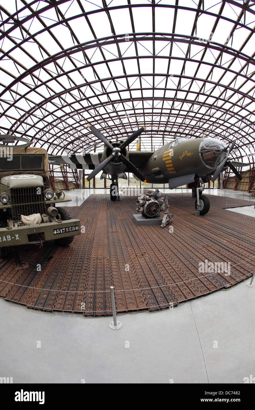 D day markings exhibit museum utah hires stock photography and images