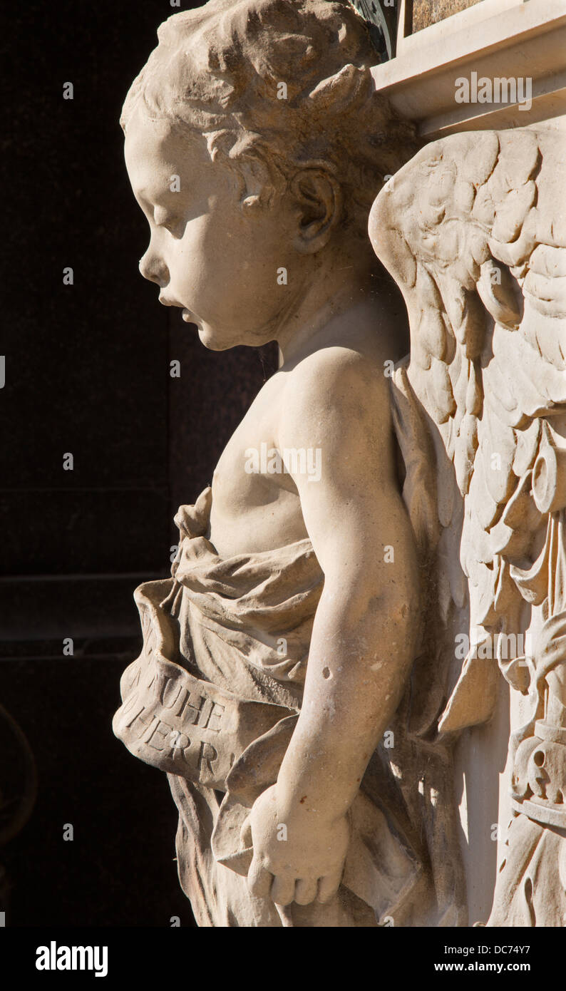 Baby Boy Angel Statue