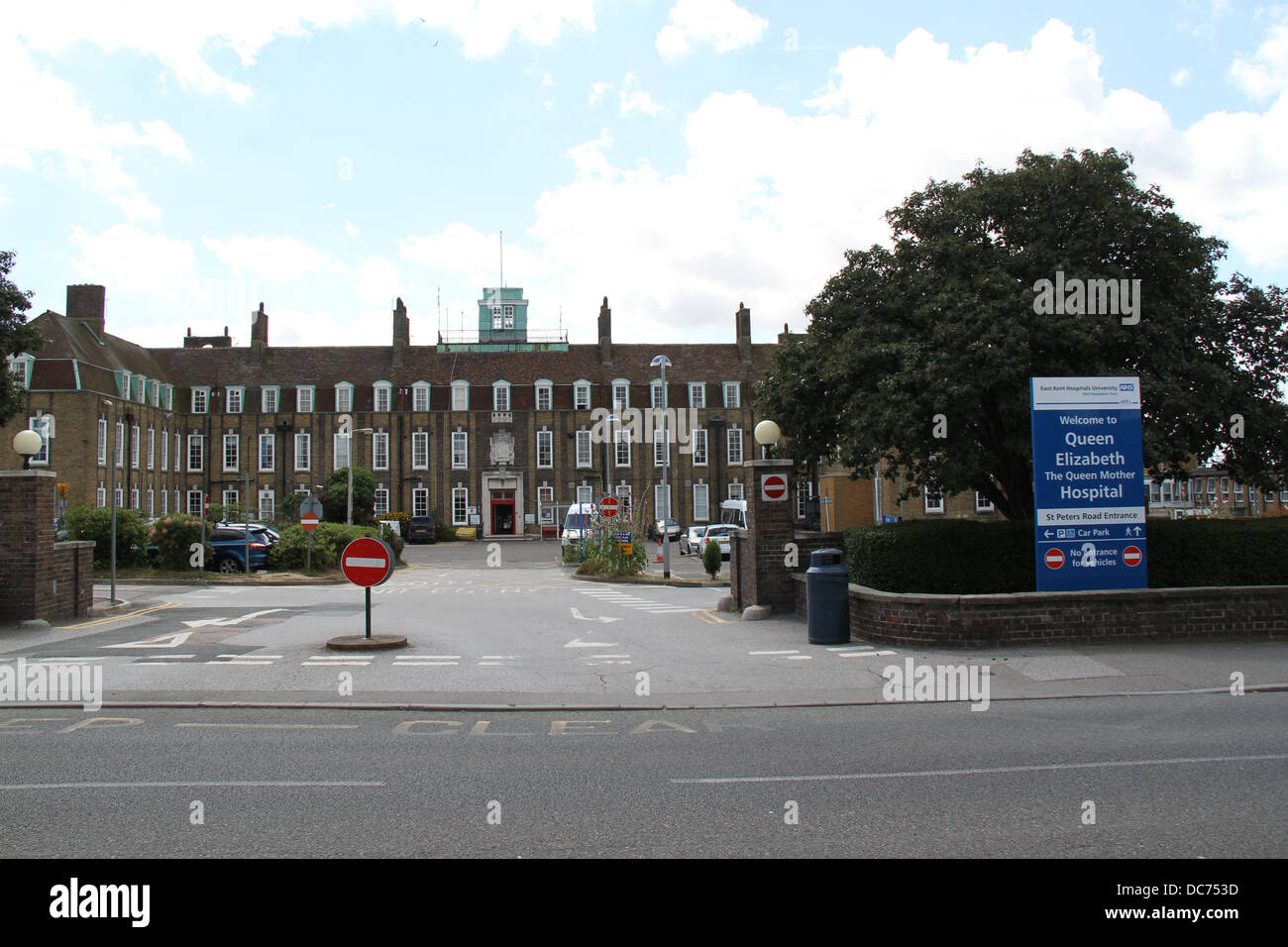 Queen Elizabeth The Queen Mother Hospital in Margate, Kent ...