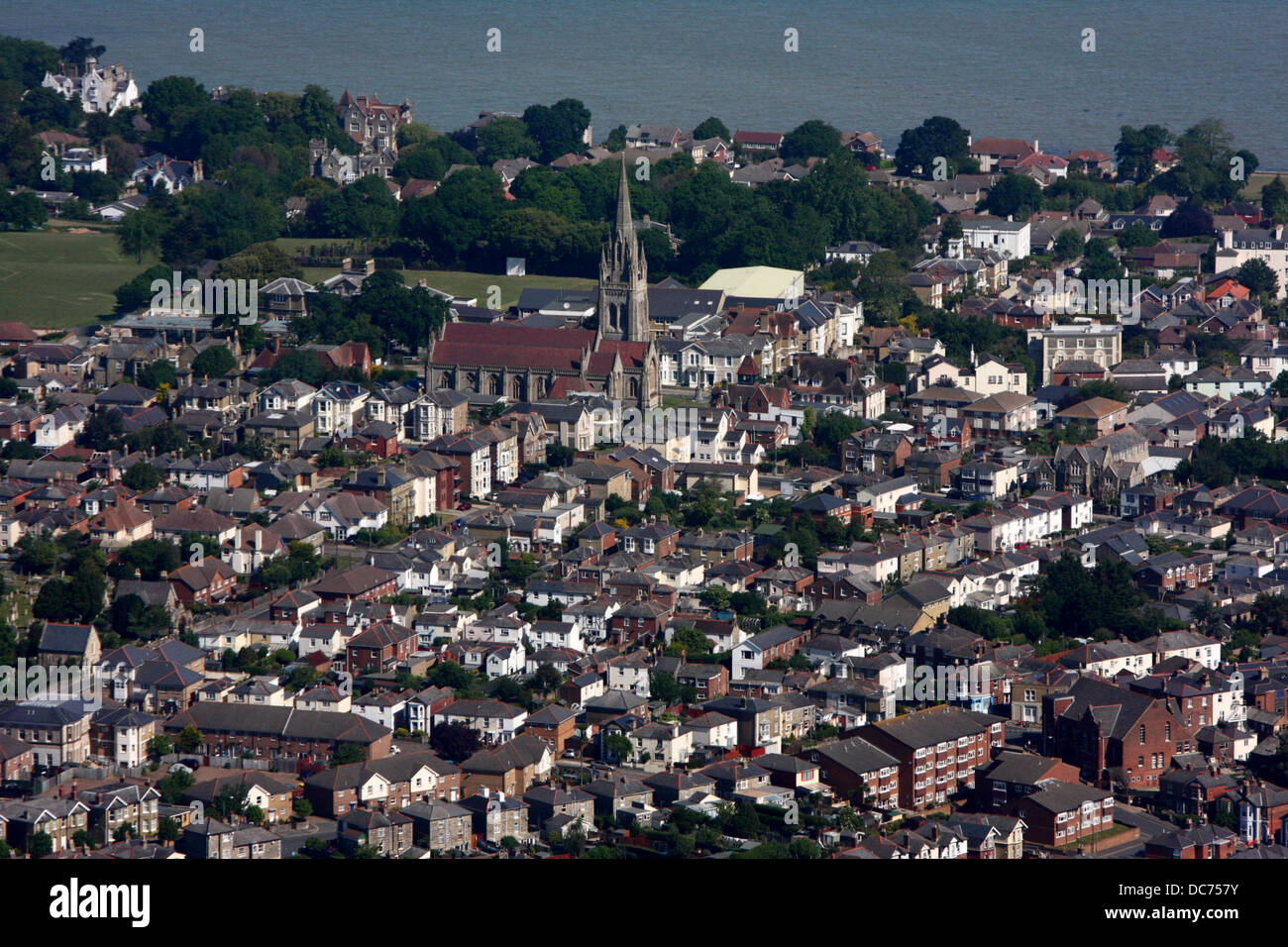 Aerial view of Ryde, Isle of Wight Stock Photo 59164783 Alamy