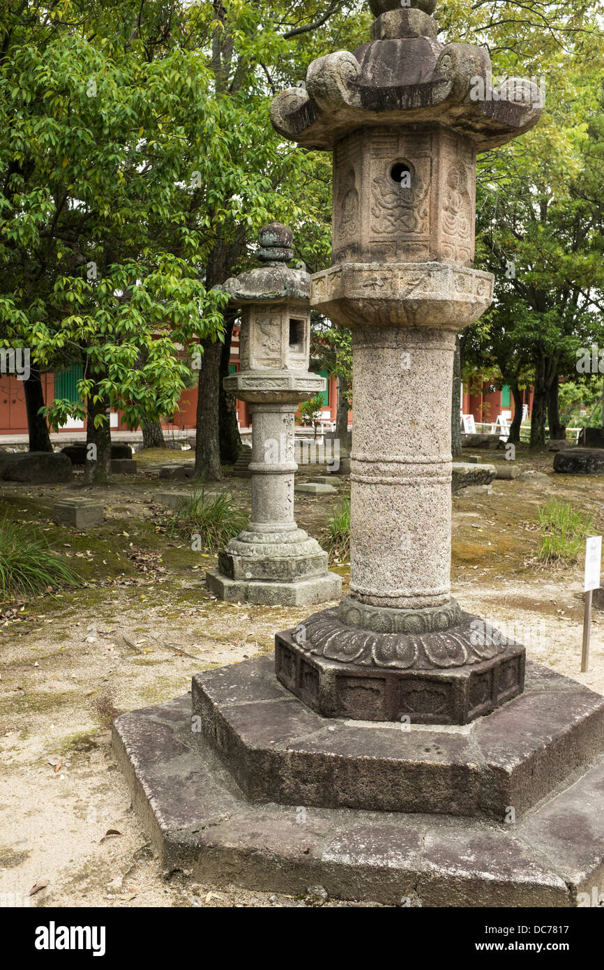 Yakushi-ji Temple near Nara Japan Stock Photo