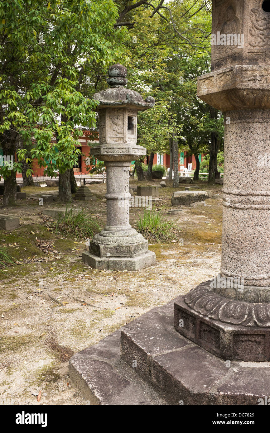 Yakushi-ji Temple near Nara Japan Stock Photo