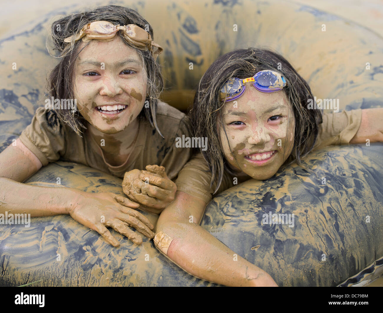 Kin Town Mud Festival, Okinawa, Japan Stock Photo Alamy