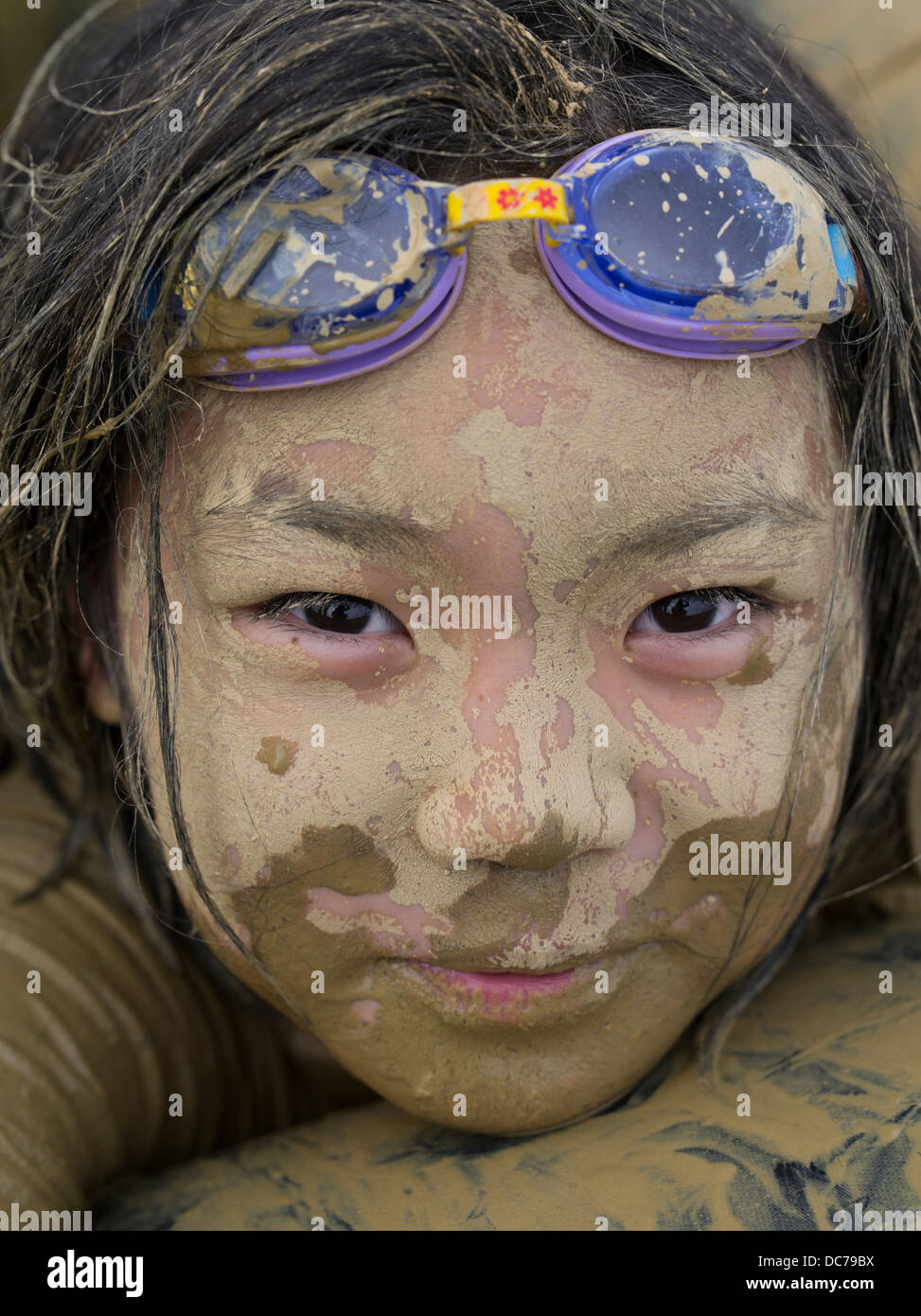 Kin Town Mud Festival, Okinawa, Japan Stock Photo Alamy