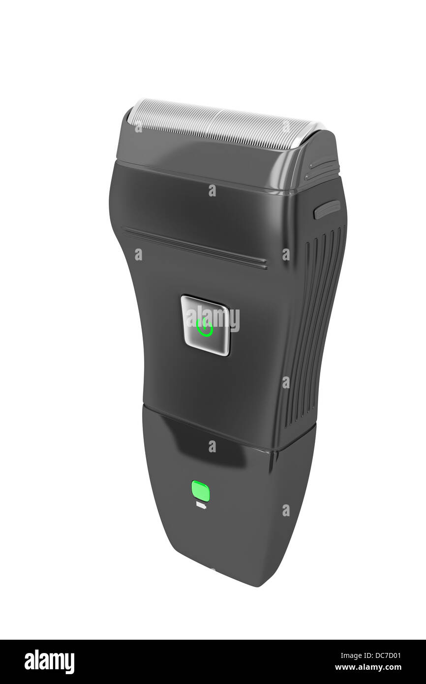 Electric shaver isolated on white Stock Photo Alamy