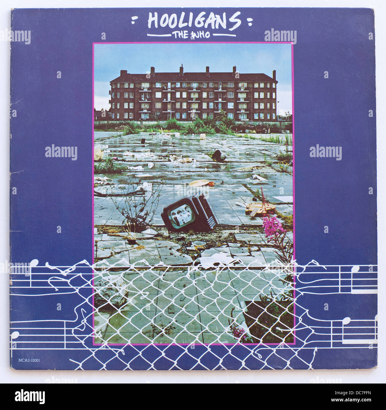 The Who - Hooligans, 1979 compilation album on MCA Records - Editorial use only Stock Photo