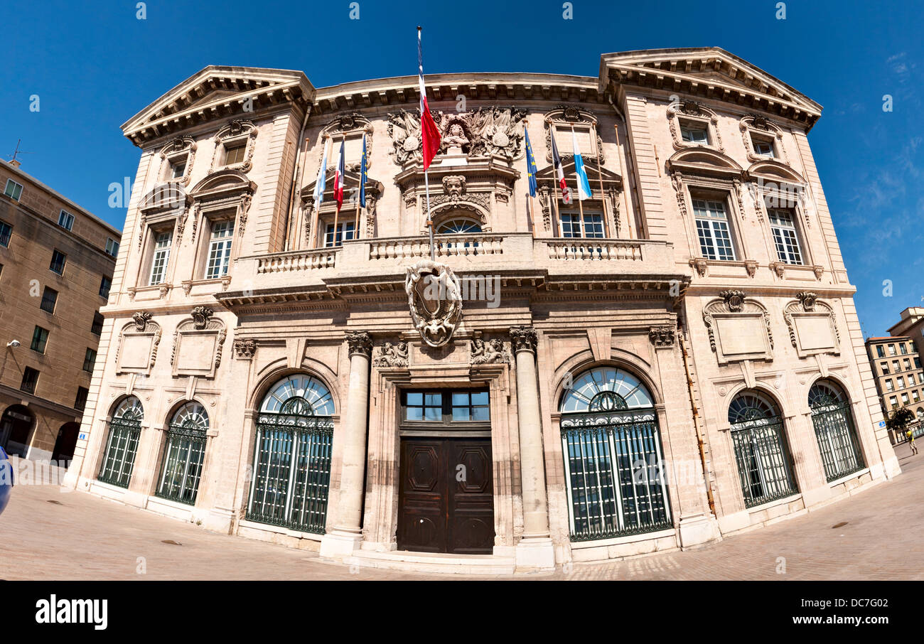 Mayor's office of Marseille. France Stock Photo