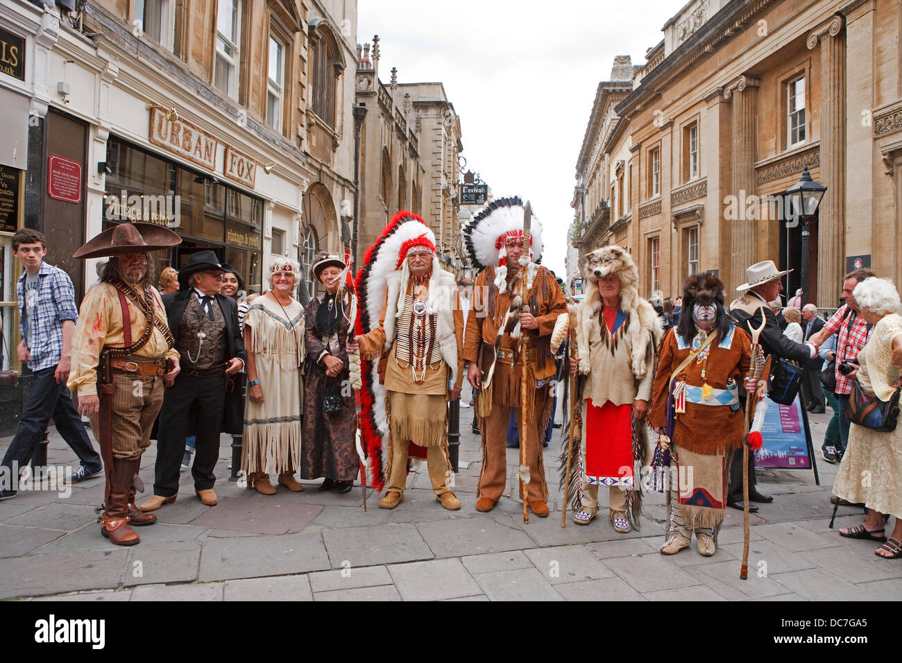 Bristol, UK. 10th Aug, 2013. The Lawmen Bristol attended a wedding at Bristol Register Office and posed for photos outsid Credit: Keith Larby/Alamy Live News Stock Photo