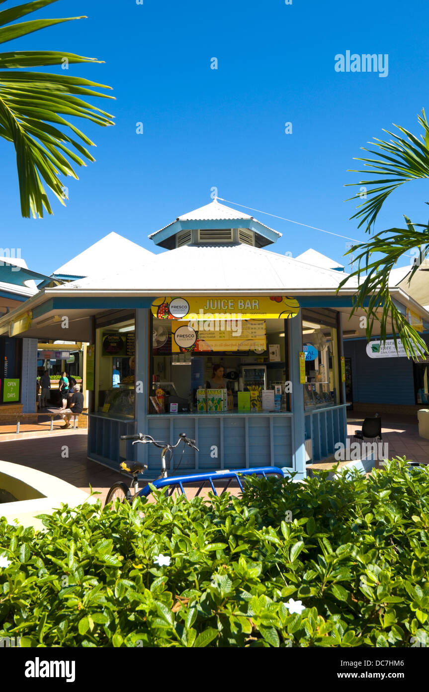 Juice Bar in Port Douglas, Far North Queensland, FNQ, QLD, Australia Stock Photo