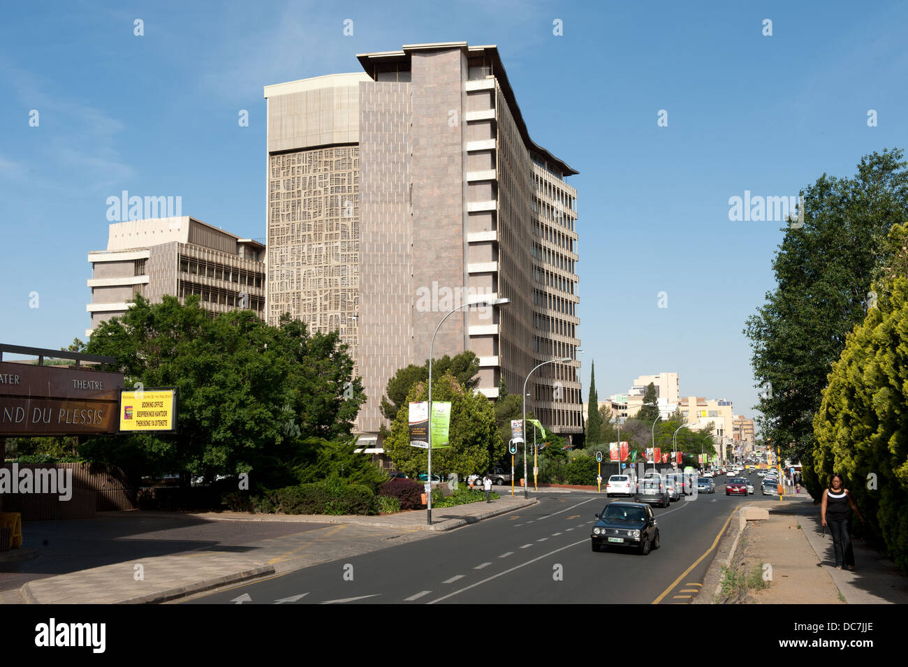 Street scene, Bloemfontein, South Africa Stock Photo Alamy