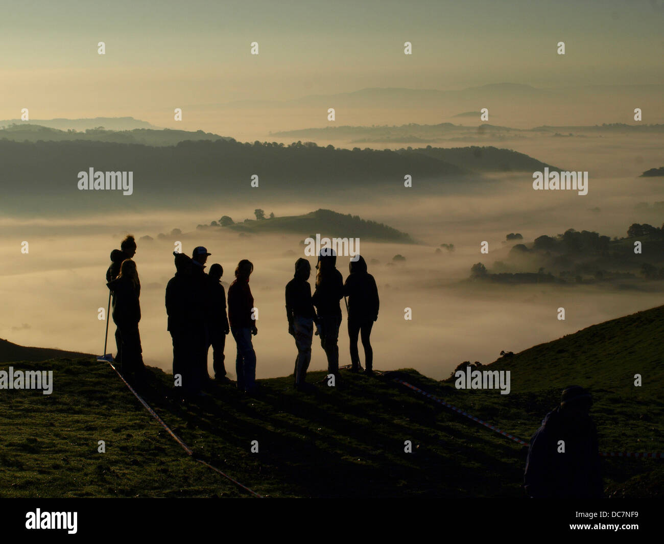 Above the clouds Stock Photo