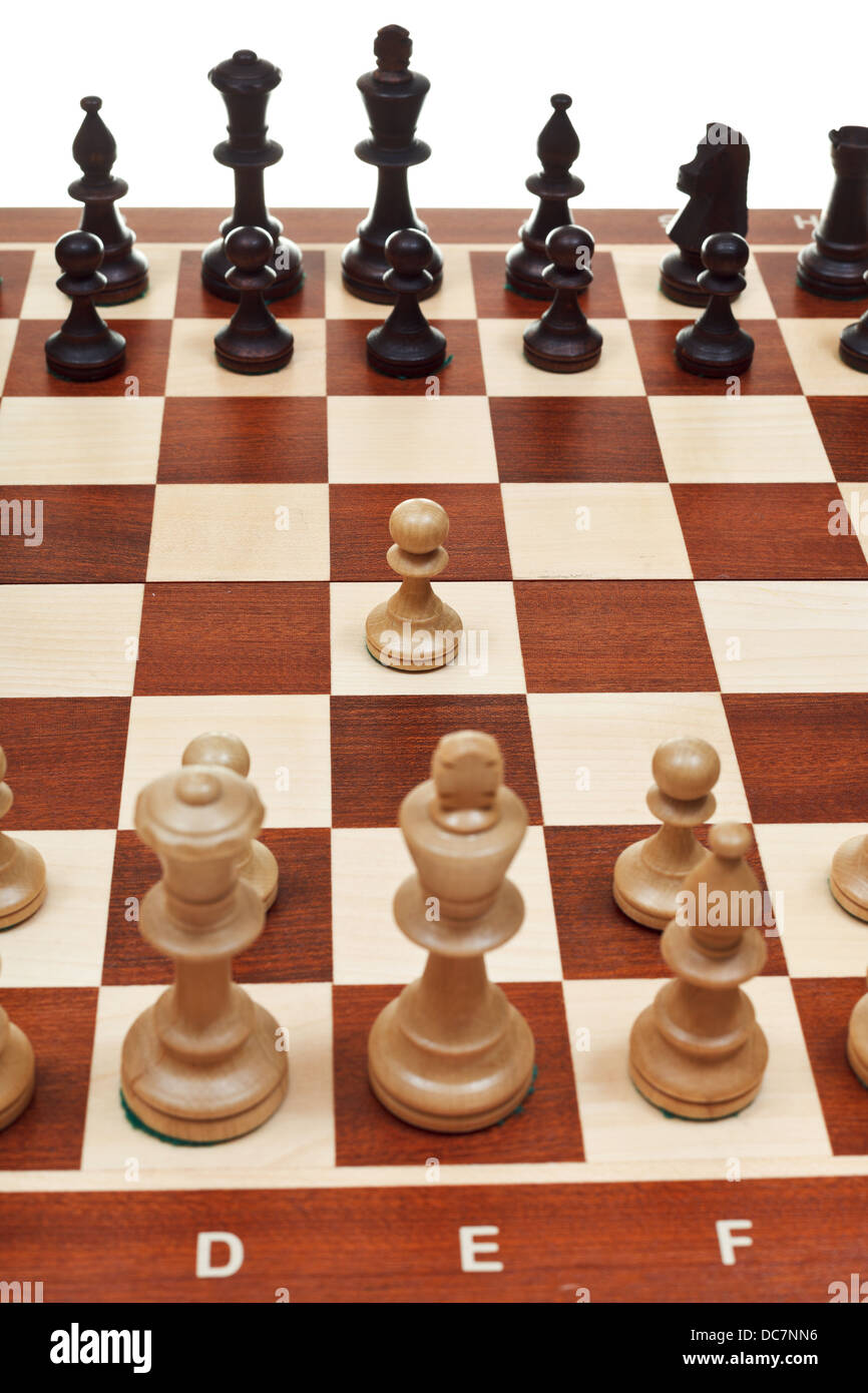 60+ Open Chess Board With Chess Wooden Pieces Stock Photos, Pictures &  Royalty-Free Images - iStock